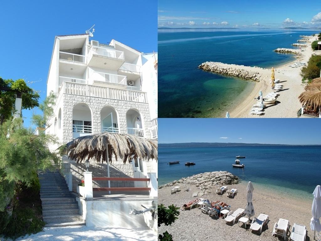 Sea Star Apartments Podstrana Bagian luar foto
